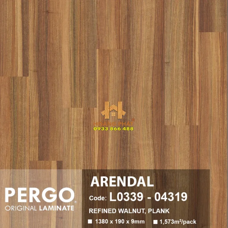 [New 2025] Sàn Gỗ Pergo Arendal 9mm 04319