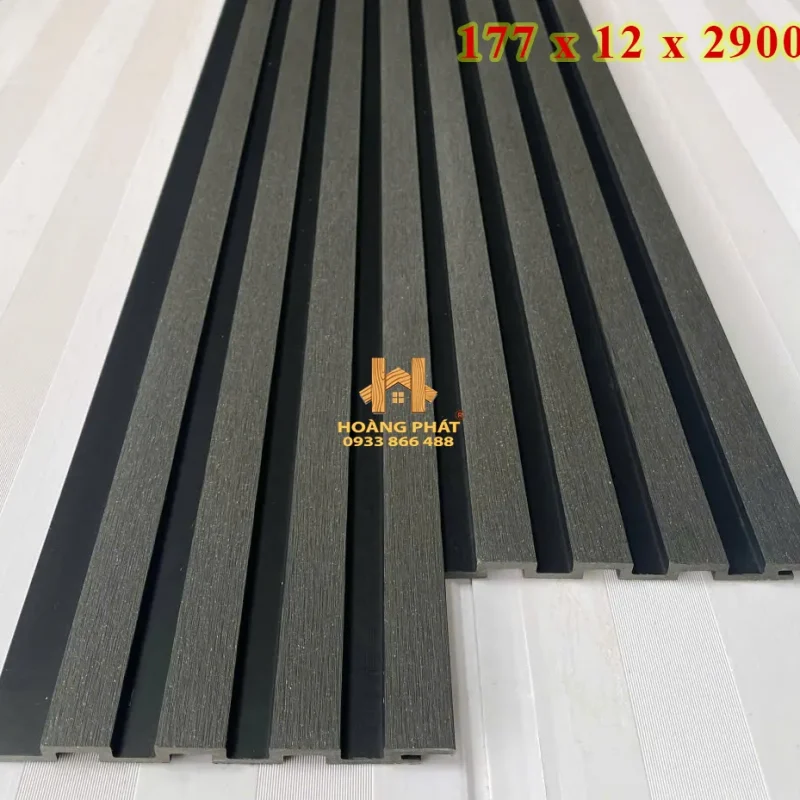 [ĐỘC ĐÁO] Tấm Ốp Lam Sóng Gỗ Nhựa 2 Mặt Tiện Lợi