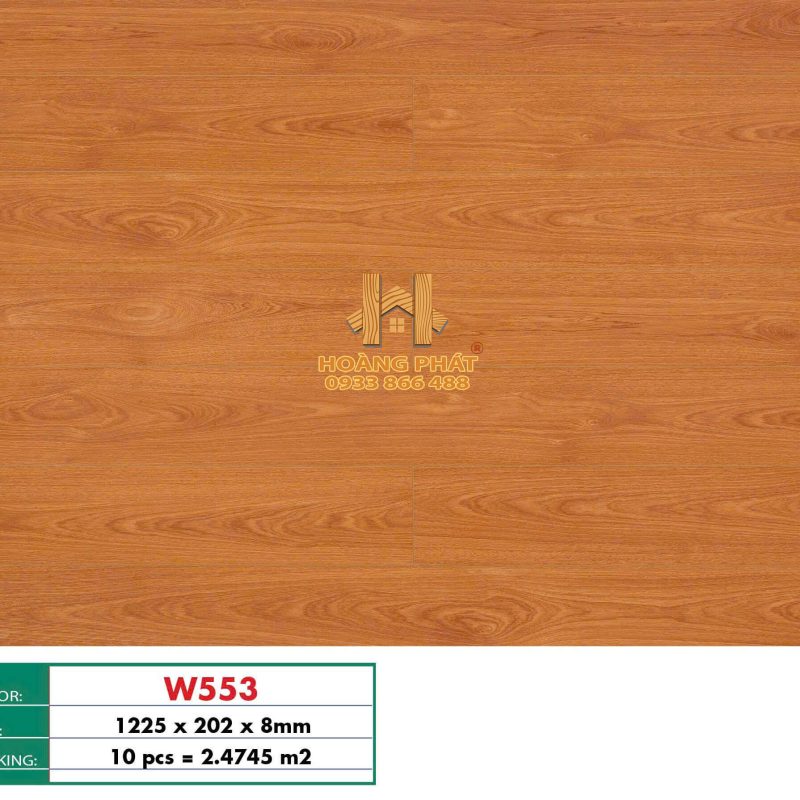 Sàn Gỗ Wilson 8mm W553