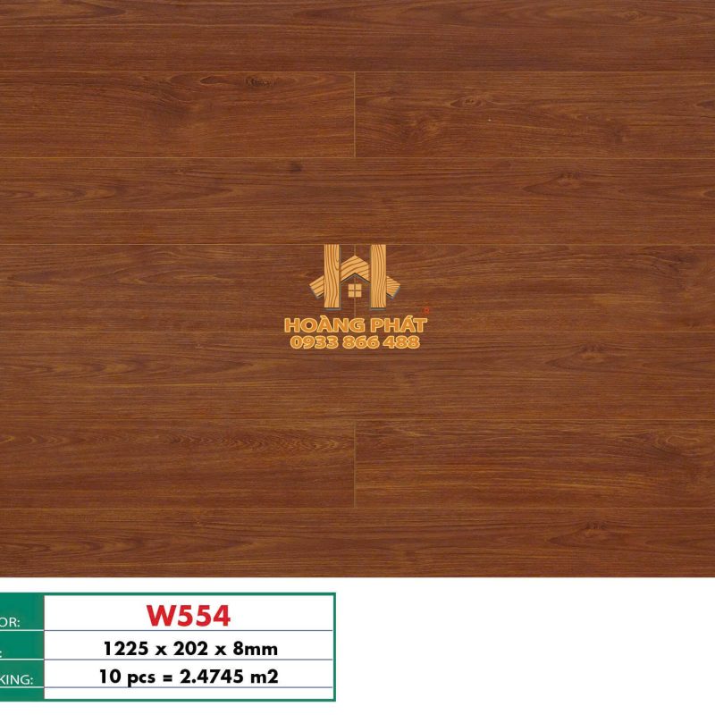 Sàn Gỗ Wilson 8mm W554