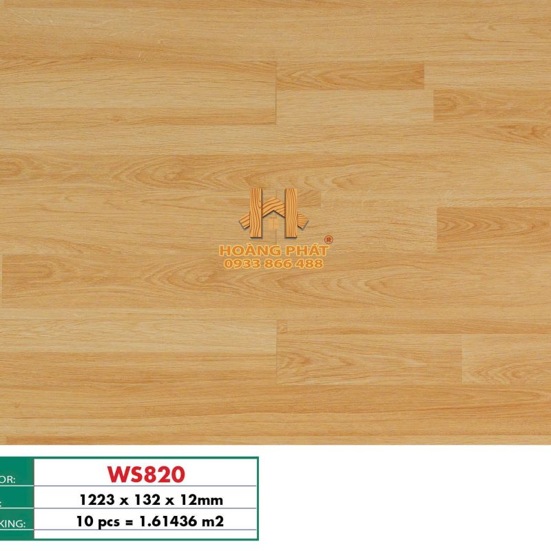 Sàn Gỗ Wilson 12mm WS820