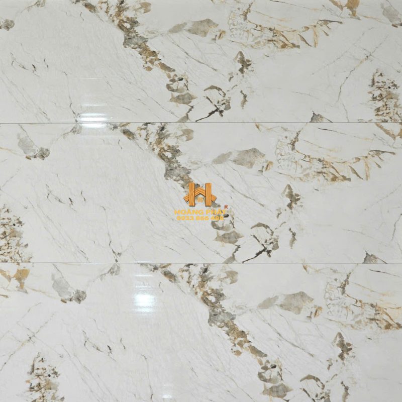 Sàn Nhựa Chịu Lực Vân Đá Trắng