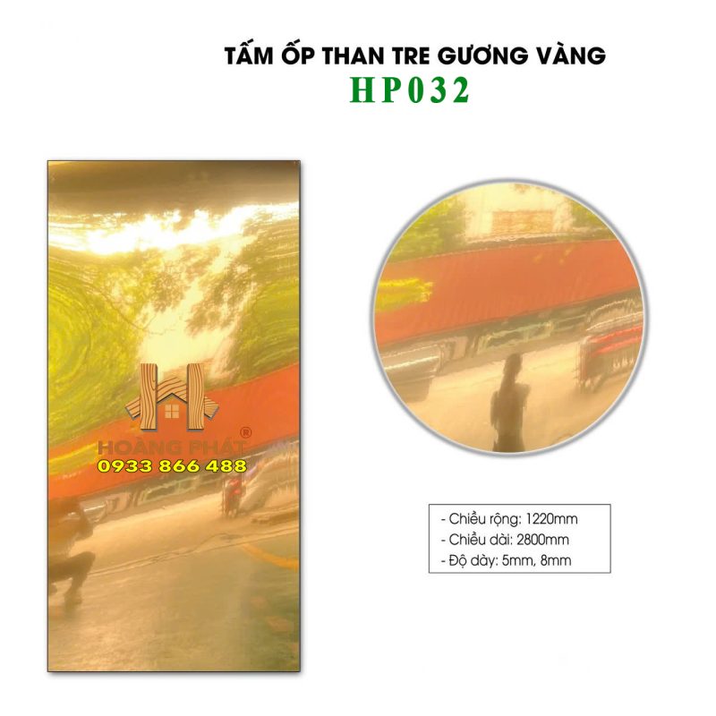 Tấm Ốp Than Tre Gương Phẳng HP032