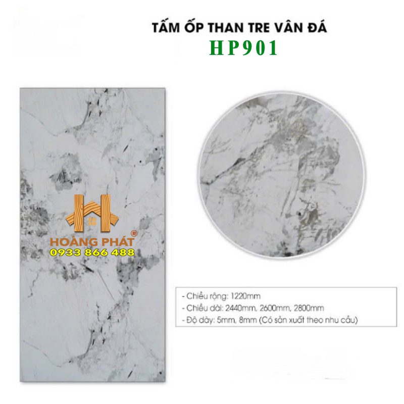 Tấm Ốp Than Tre Vân Đá HP901