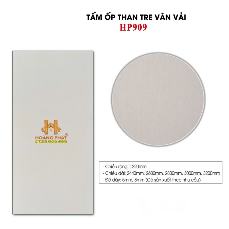 Tấm Ốp Than Tre Vân Vải HP909