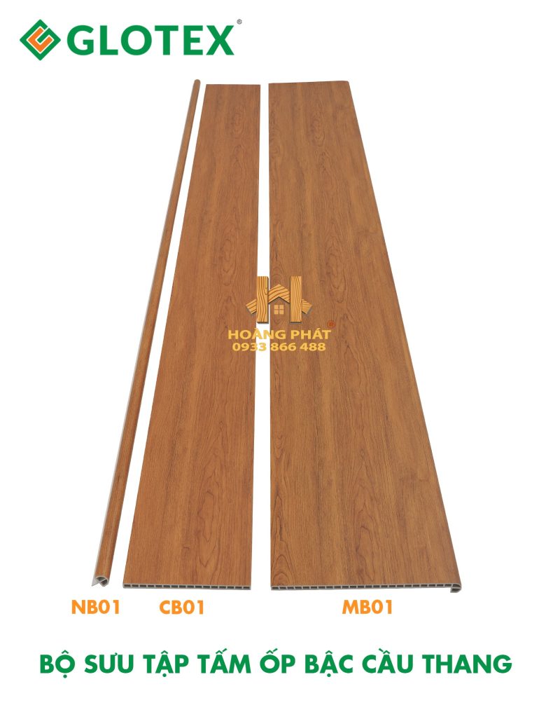 Sàn Nhựa Mặt Bậc Cầu Thang Glotex BST01
