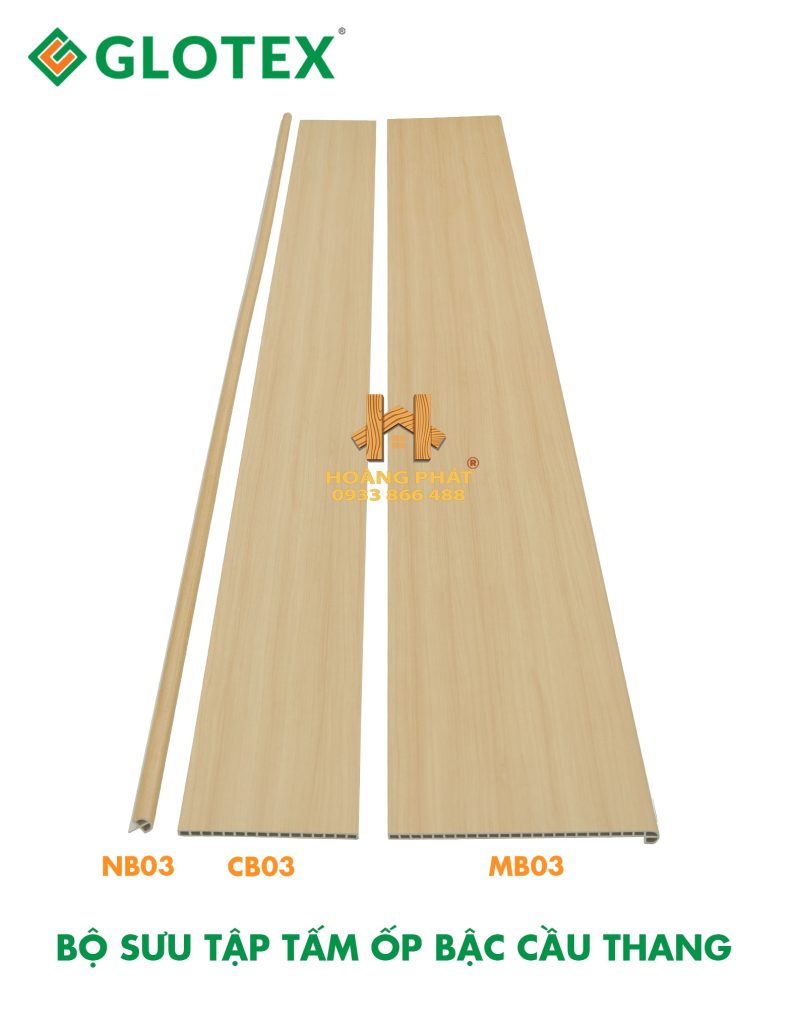 Sàn Nhựa Mặt Bậc Cầu Thang Glotex BST03
