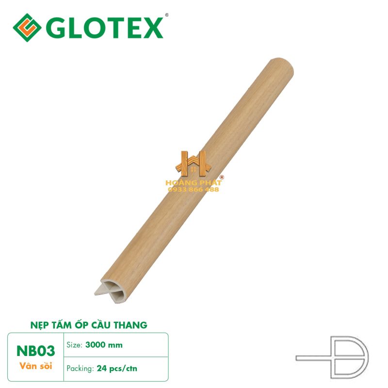 Sàn Nhựa Mặt Bậc Cầu Thang Glotex BST03