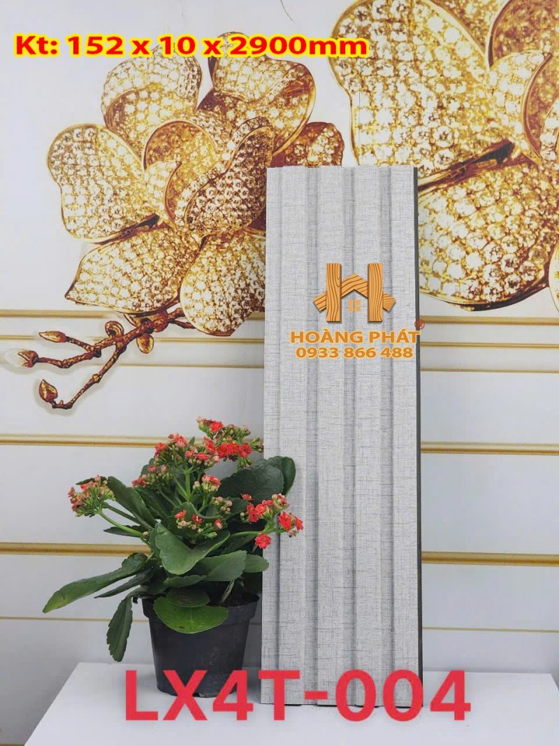 Tấm Ốp Lam 4 Sóng Cốt Xanh LX4T-004 152 x 10 x 2900mm