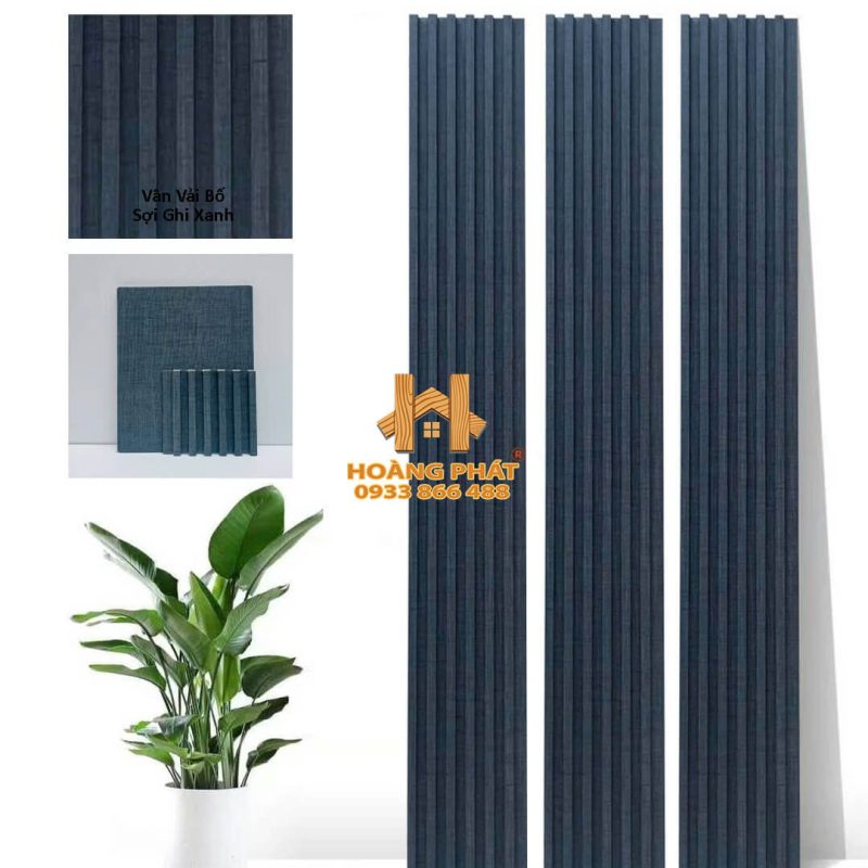 Tấm Ốp Lam Sóng & Than Tre Đồng Bộ 6S8 CL1
