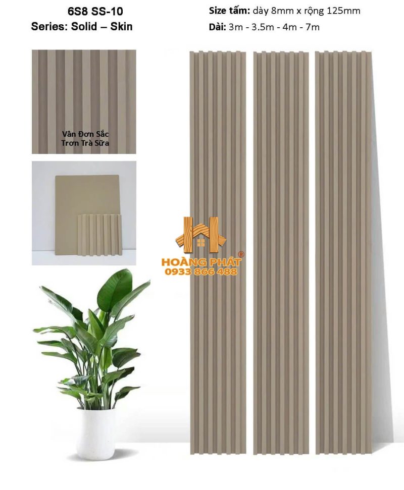 Tấm Ốp Lam Sóng & Than Tre Đồng Bộ 6S8 SS10