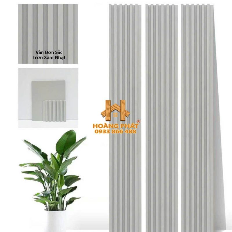 Tấm Ốp Lam Sóng & Than Tre Đồng Bộ 6S8 SS5