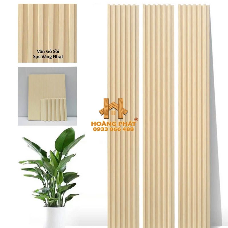 Tấm Ốp Lam Sóng & Than Tre Đồng Bộ 6S8 WG3
