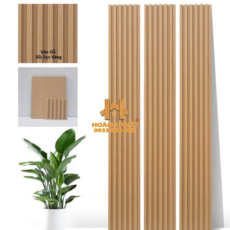 Tấm Ốp Lam Sóng & Than Tre Đồng Bộ 6S8 WG4