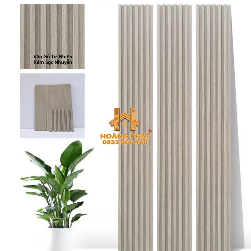Tấm Ốp Lam Sóng & Than Tre Đồng Bộ 6S8 WG7