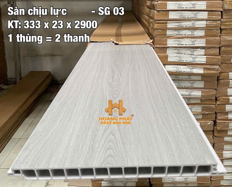 [SALES OFF] Sàn Nhựa Chịu Lực YN03