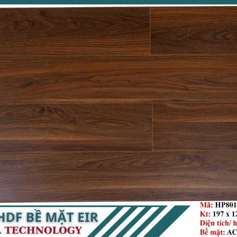 Xã Kho Sàn Gỗ HDF Bề Mặt EIR HP801