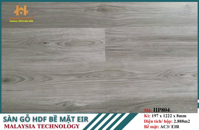 Xã Kho Sàn Gỗ HDF Bề Mặt EIR HP804
