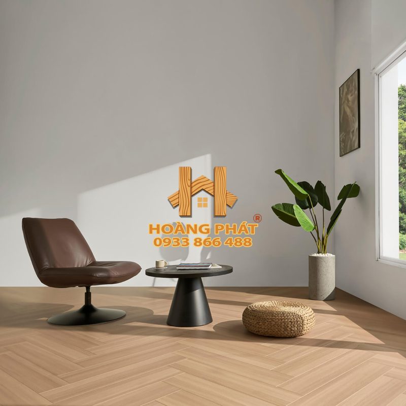 Sàn Gỗ An Cường Hiệu Ứng Luxeffect Xương Cá Kiểu Tự Nhiên HE 523 MTQ