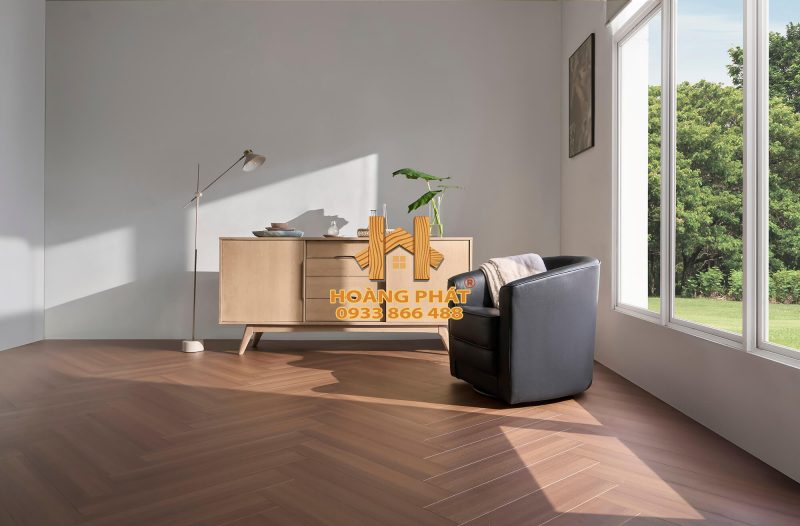 Sàn Gỗ An Cường Hiệu Ứng Luxeffect Xương Cá Kiểu Tự Nhiên HE 527 MTQ