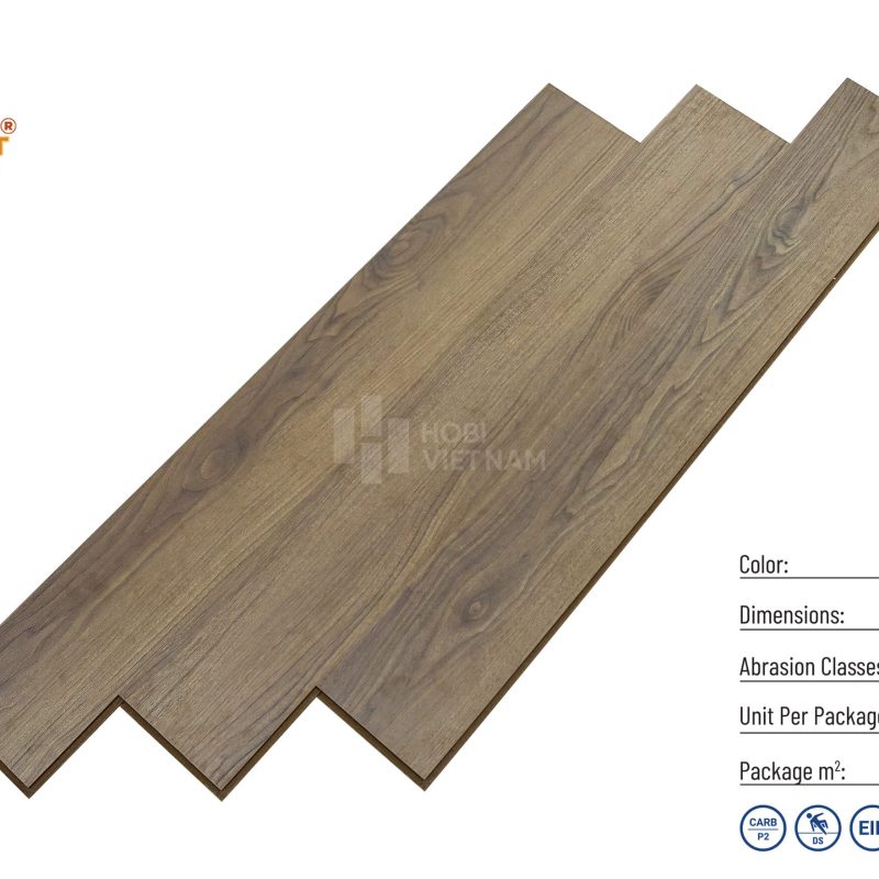 Sàn Gỗ Hobi Carb 12mm CA991