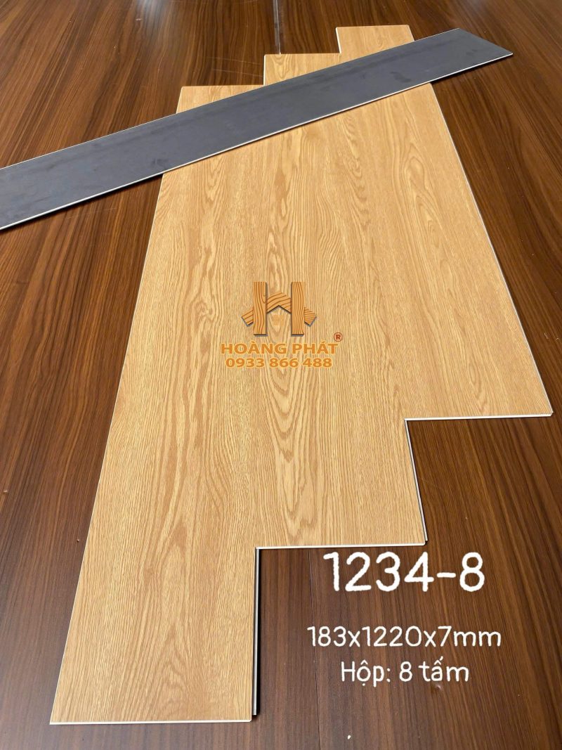 [GIẢM GIÁ] Sàn Nhựa Hoàng Phát Đế Cao Su 7mm HPAV1234