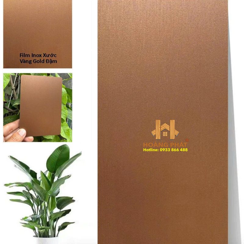 Tấm Ốp Than Tre Iwood Kim Loại Inox Xước MT-8