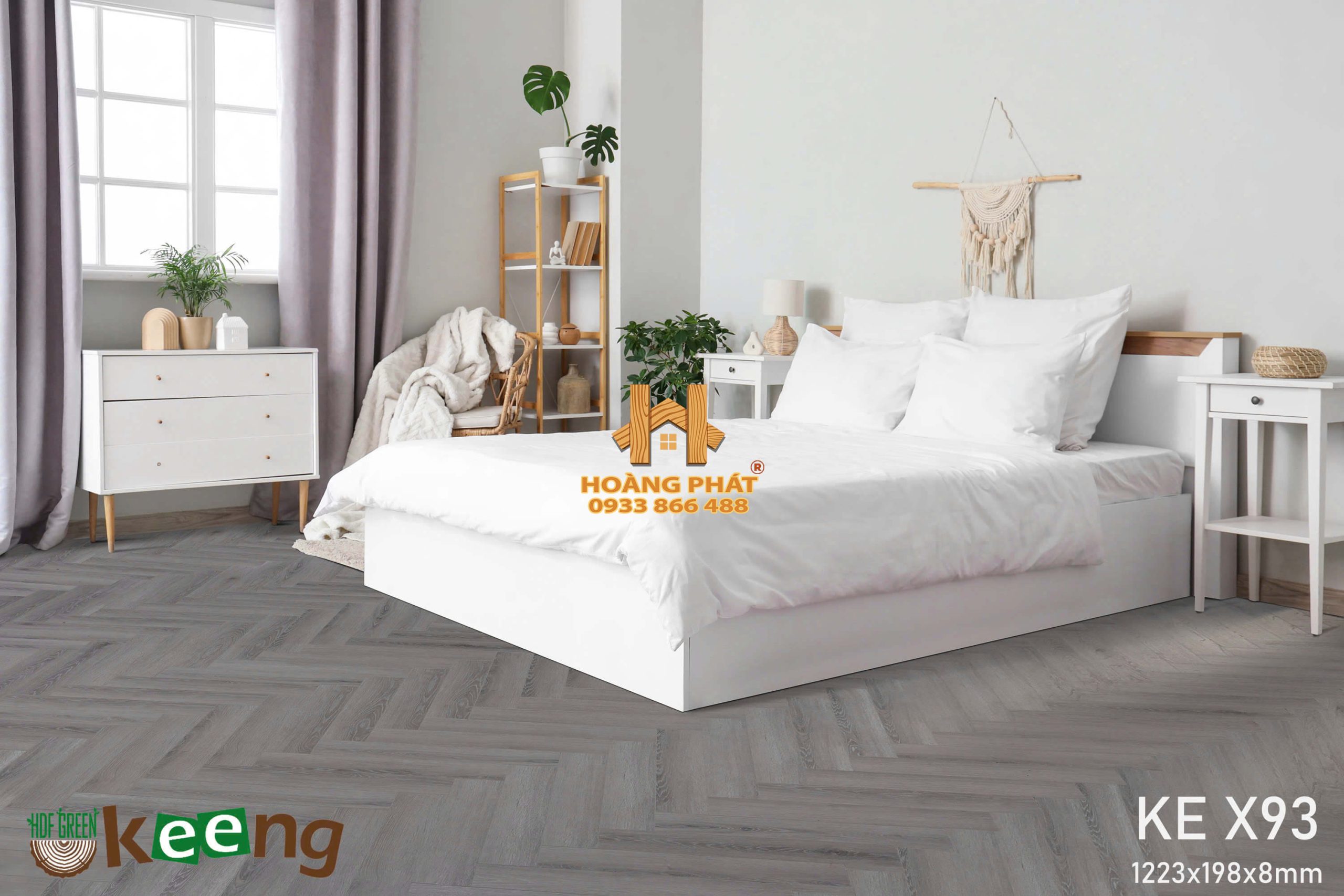 san-go-keeng-cot-xanh-xuong-ca-ke-x93 (3) Sàn Gỗ Keeng Cốt Xanh Xương Cá 8mm KE X93