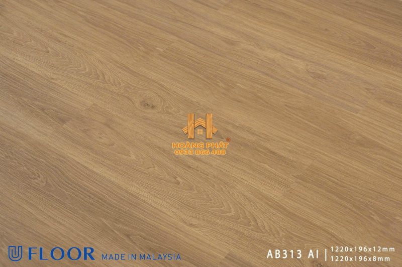 Sàn Gỗ UFloor 8mm/12mm AB313 AI