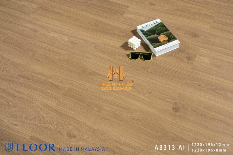 Sàn Gỗ UFloor 8mm/12mm AB313 AI