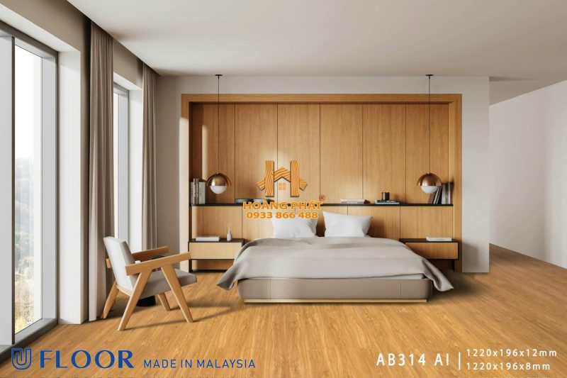 Sàn Gỗ UFloor 8mm/12mm AB314 AI