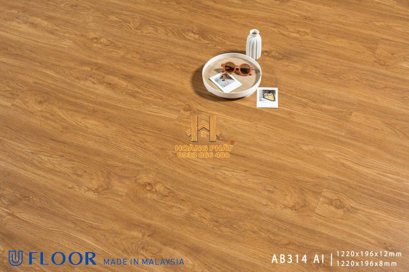 Sàn Gỗ UFloor 8mm/12mm AB314 AI