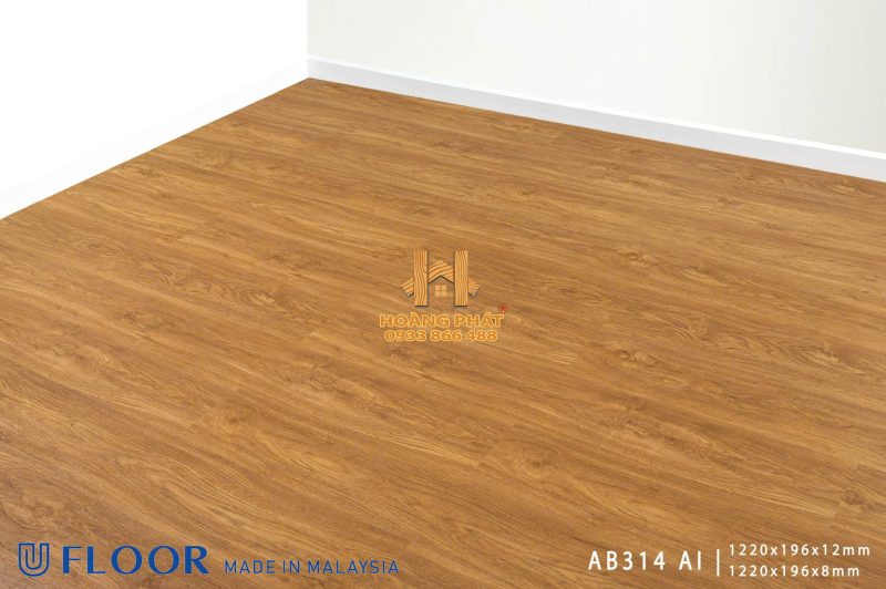 Sàn Gỗ UFloor 8mm/12mm AB314 AI