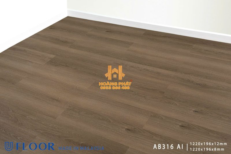 Sàn Gỗ UFloor 8mm/12mm AB316 AI