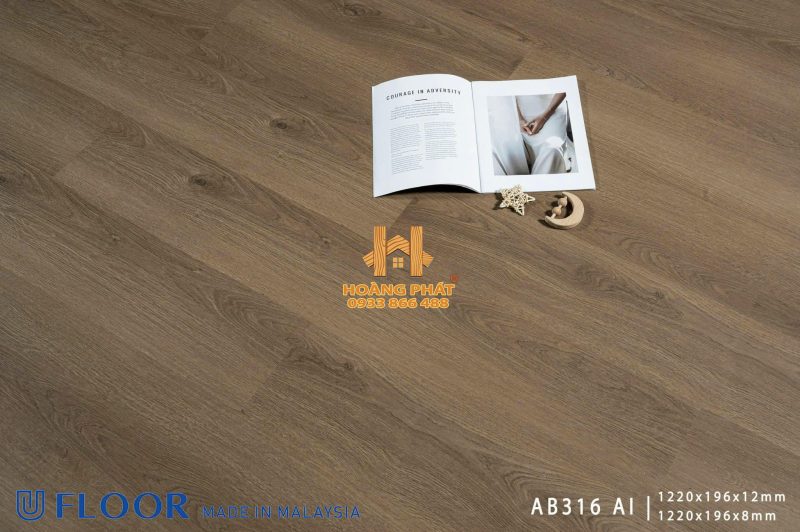 Sàn Gỗ UFloor 8mm/12mm AB316 AI