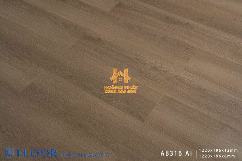 Sàn Gỗ UFloor 8mm/12mm AB316 AI