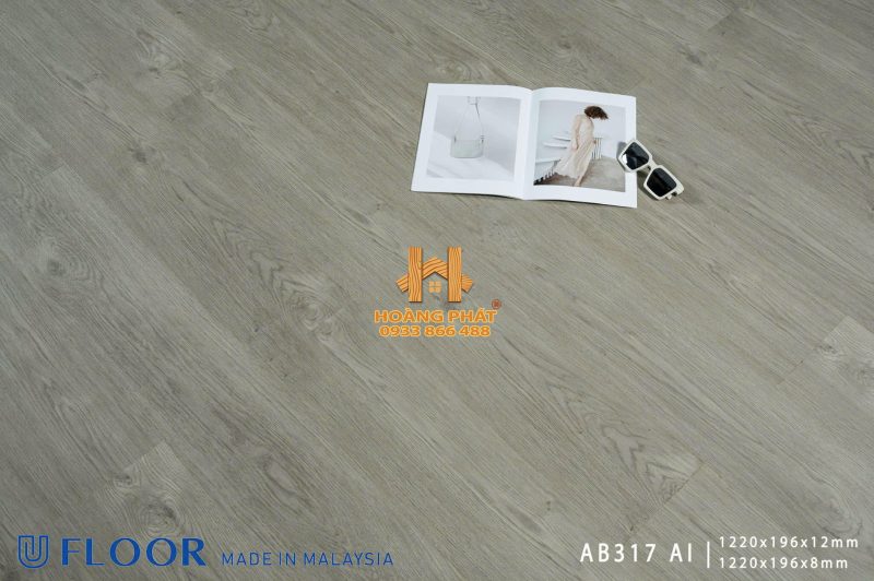Sàn Gỗ UFloor 8mm/12mm AB317 AI