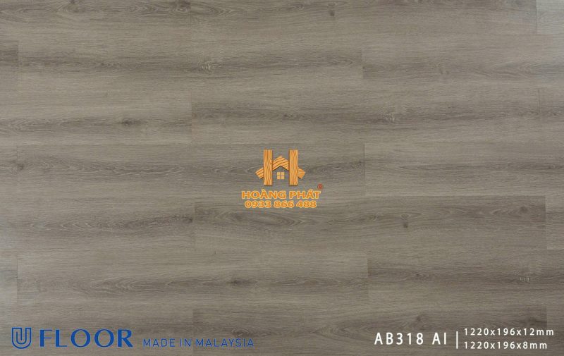 Sàn Gỗ UFloor 8mm/12mm AB318 AI