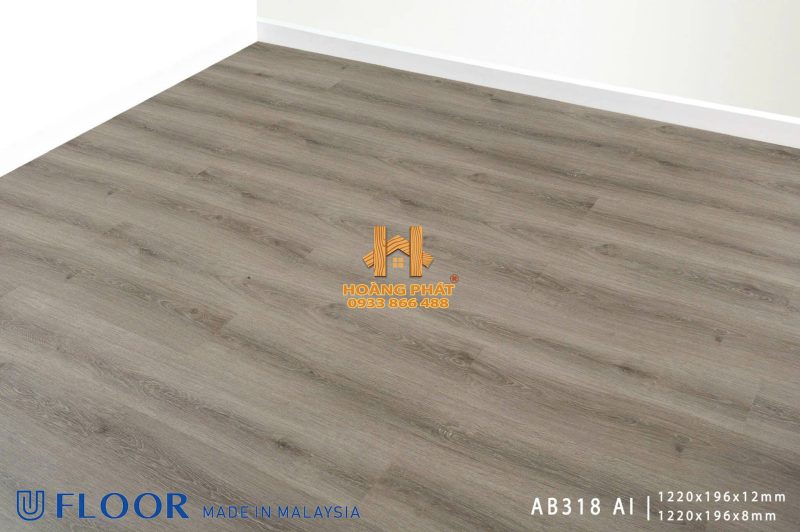 Sàn Gỗ UFloor 8mm/12mm AB318 AI