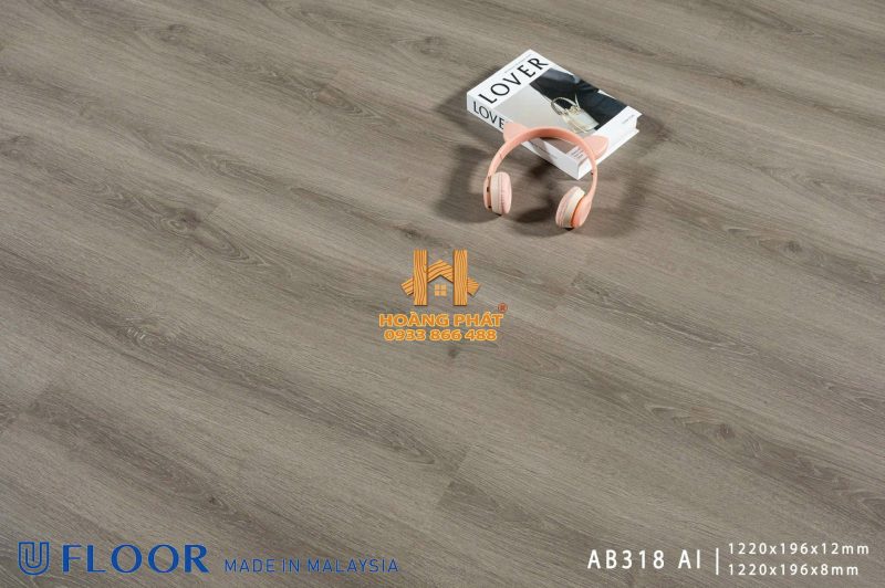 Sàn Gỗ UFloor 8mm/12mm AB318 AI
