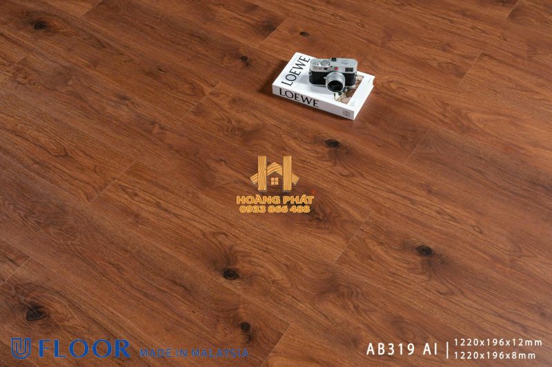Sàn Gỗ UFloor 8mm/12mm AB319 AI
