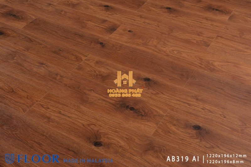 Sàn Gỗ UFloor 8mm/12mm AB319 AI