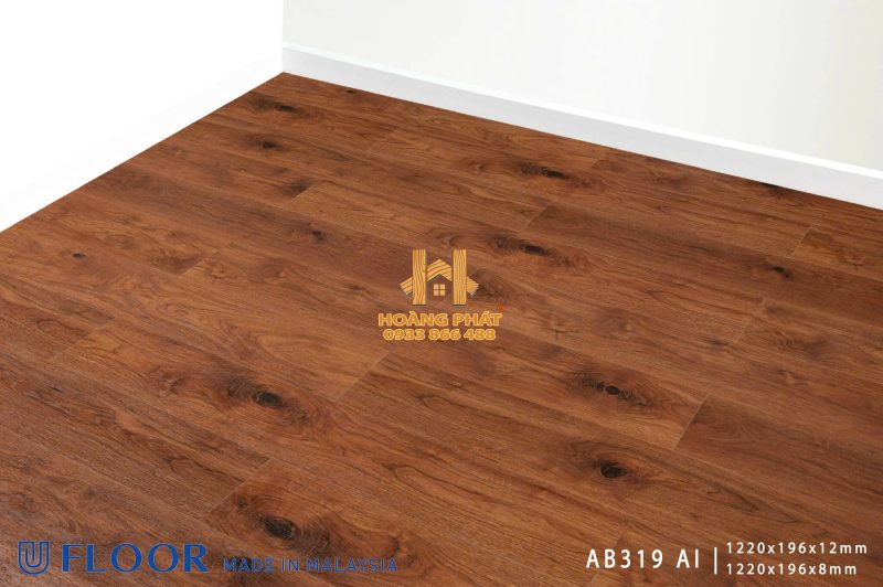 Sàn Gỗ UFloor 8mm/12mm AB319 AI