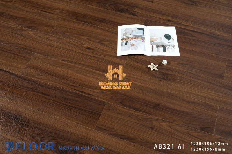 Sàn Gỗ UFloor 8mm/12mm AB321 AI