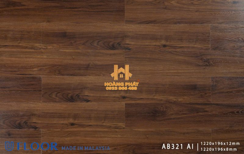Sàn Gỗ UFloor 8mm/12mm AB321 AI