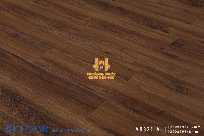 Sàn Gỗ UFloor 8mm/12mm AB321 AI