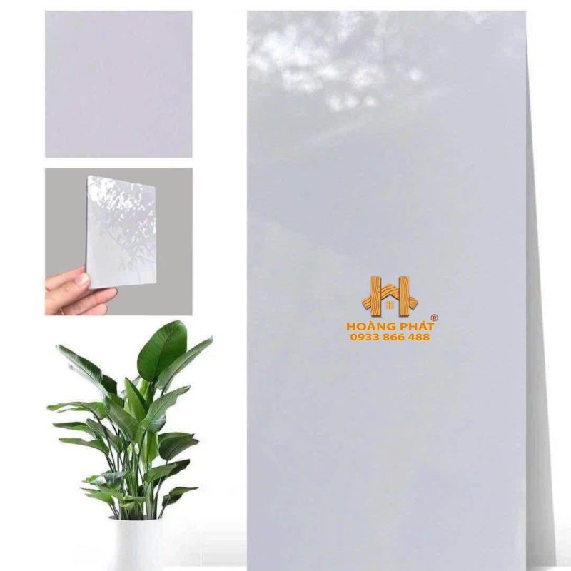 Tấm Ốp Than Tre Iwood Pet Bóng Đơn Sắc iS 7