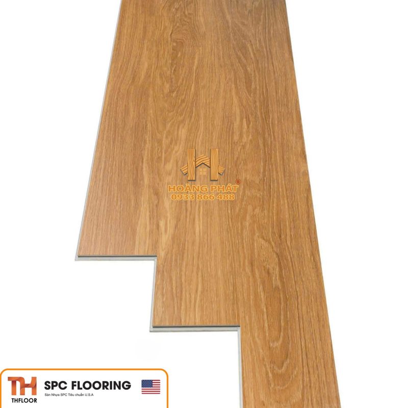 Sàn Nhựa Hèm Khóa Đế Cao Su TH Floor 7.5mm TH-9036