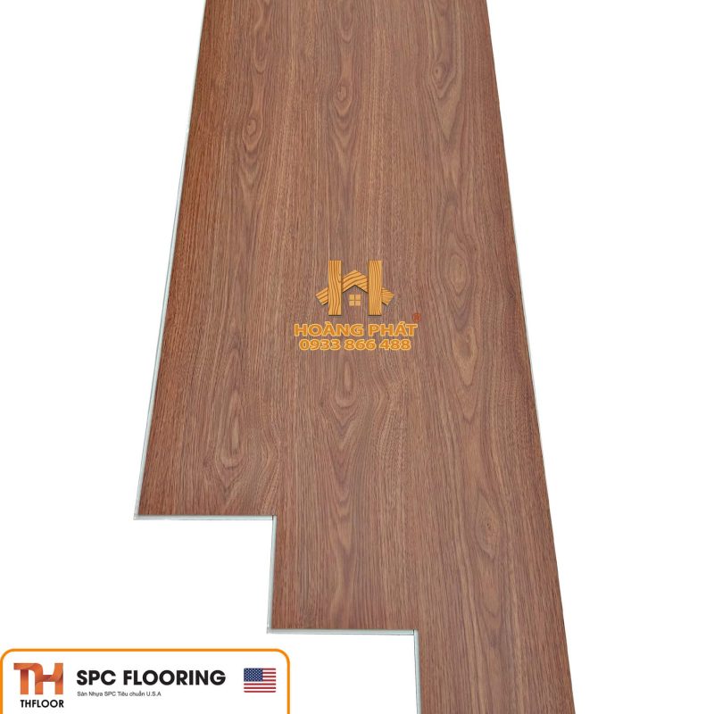 Sàn Nhựa Hèm Khóa Đế Cao Su TH Floor 7.5mm TH-9066
