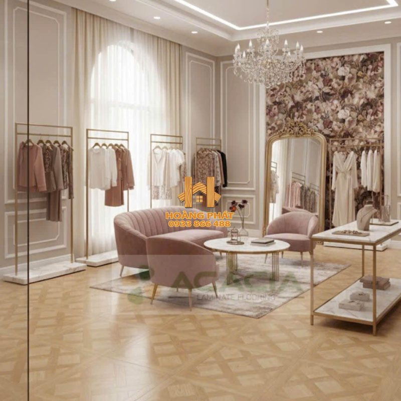 [NEW 2025] Sàn Gỗ Acacia Hoa Văn 8mm D3424